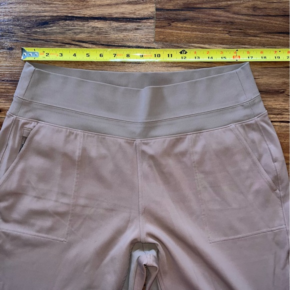 Athleta Venice Jogger Pants Womens XL Rustic Brown Pocket Zip Stretch Pull On - Picture 10 of 10